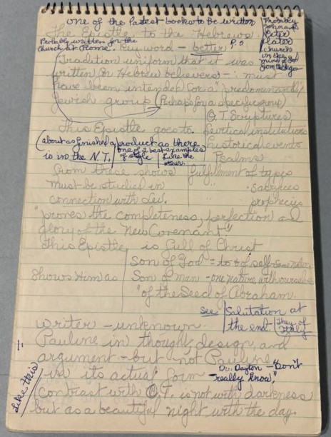 Bible Notes (Book of Mark)